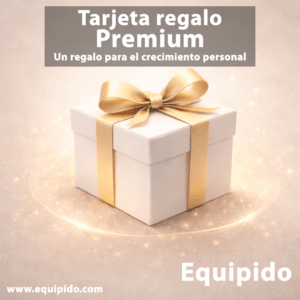 Tarjeta regalo que simboliza el crecimiento personal y el autoconocimiento