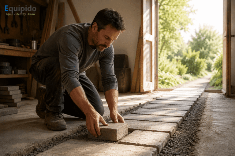 Person building a path forward step by step, symbolizing personal responsibility and taking action toward change.