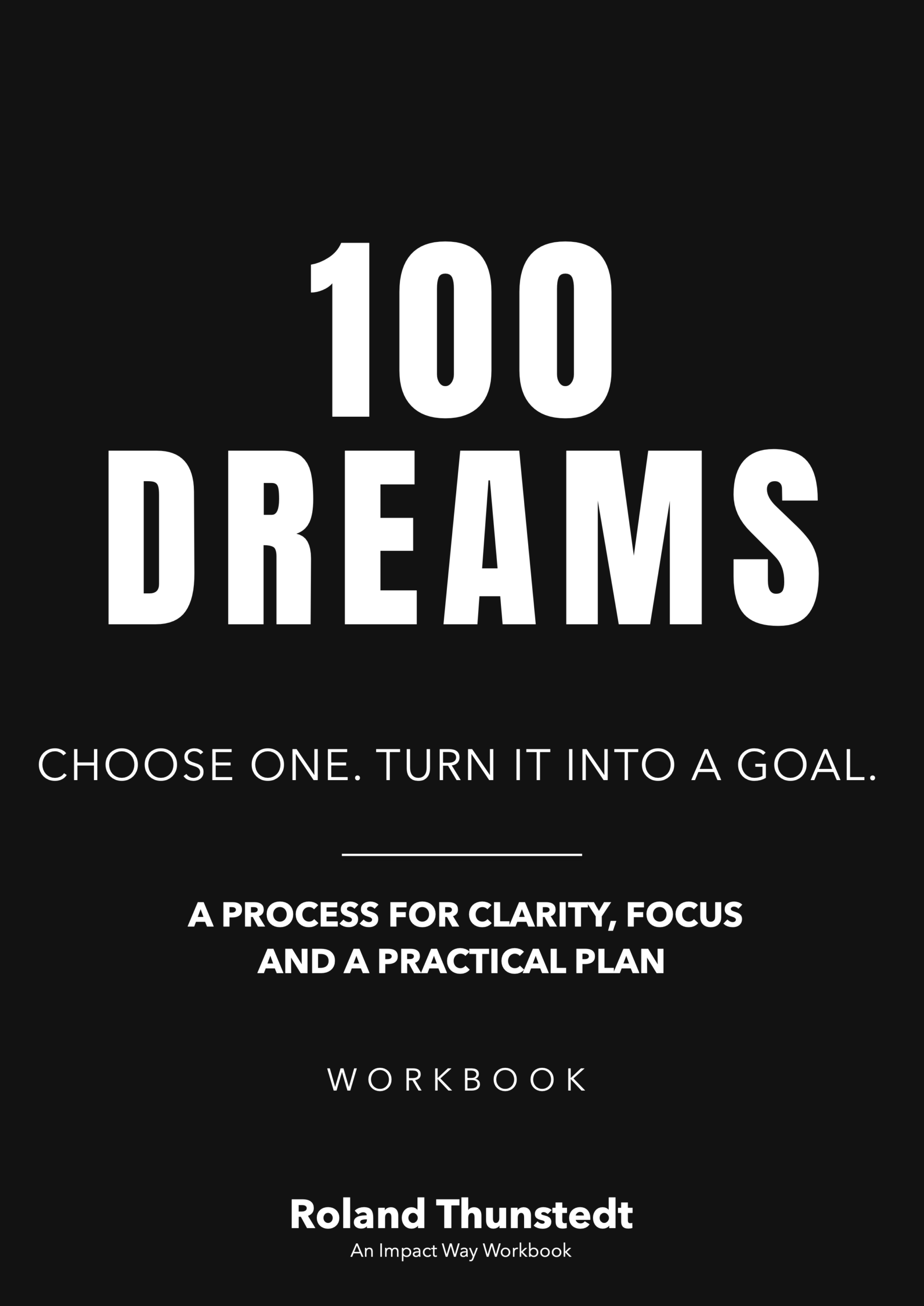 Cover of the 100 Dreams workbook.